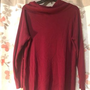 Faded Glory burgundy sweater dress. Size XL 16-18